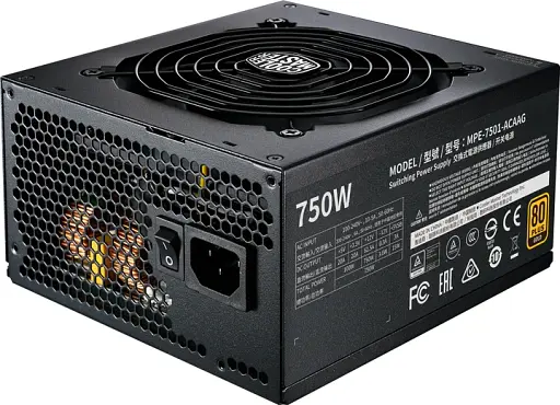 Блок живлення Cooler Master MWE Gold 750 V2 Full Modular (MPE-7501-AFAAG-EU) - фото 2