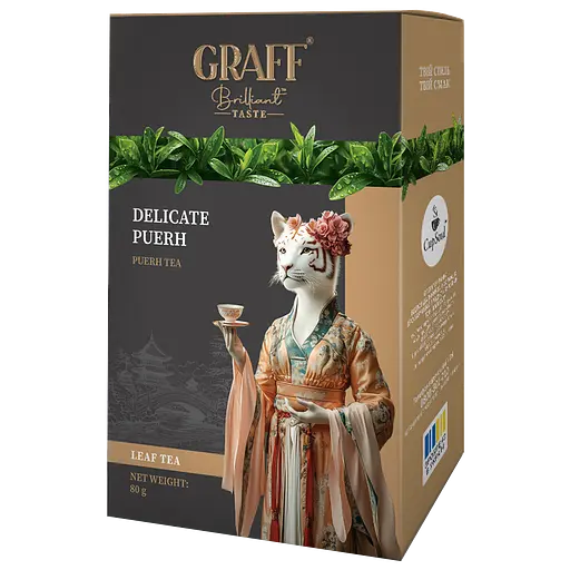  Чай Graff Delicate Puerh листовий 80 г
