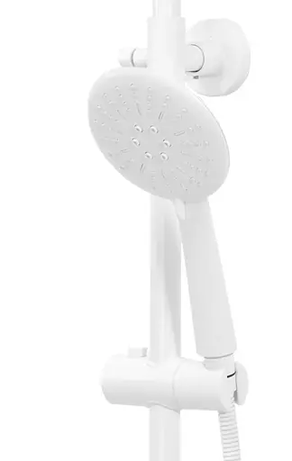 Душова система Rea Lungo white з термостатом та виливом REA-P6608, Білий - фото 9