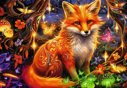 Пазл DreamScapes: Казковий лис - 1000 елементів Trefl 10932 - фото 2