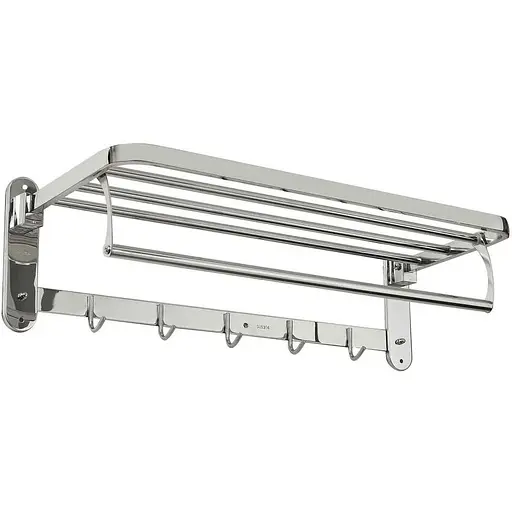 Полка для полотенец Platinum KESK1 (9707), Нержавеющая сталь - фото 1