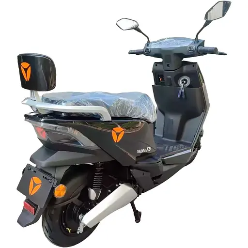 Електроскутер Yadea T5 Black [104583] - фото 4