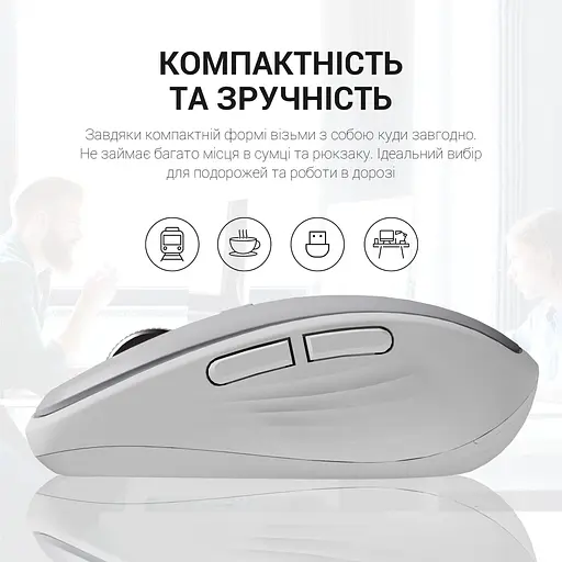 Мышь OfficePro M267G Gray (M267G) [144304] - фото 18
