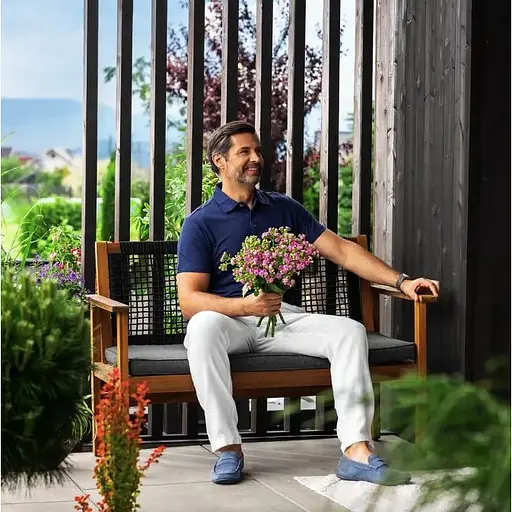 Садовая скамейка Di Volio Teracina со спинкой черный - фото 2