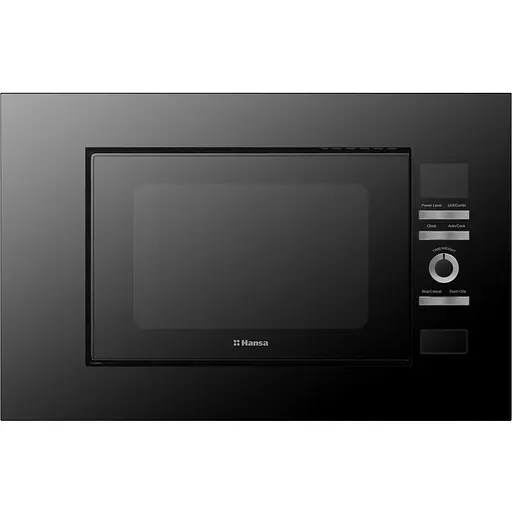 Микроволновая печь встраиваемая Hansa 20л 700Вт гриль дисплей черный+нерж