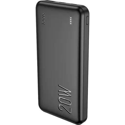 Зовнішній акумулятор Hoco J87 Tacker 10000mAh 20W Black (761019) [126607]