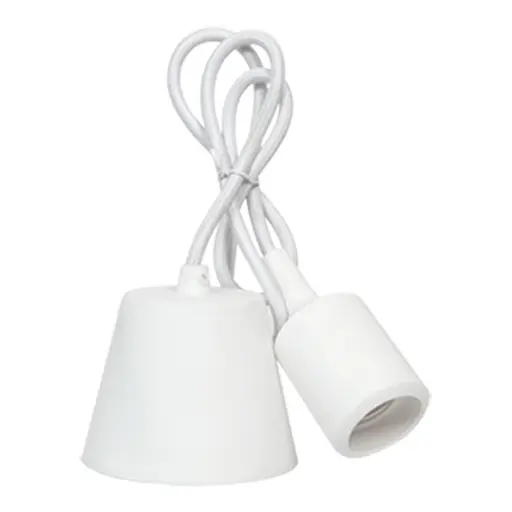 Светильник силиконовый ART-LOFT E27 белый LUMANO - фото 1