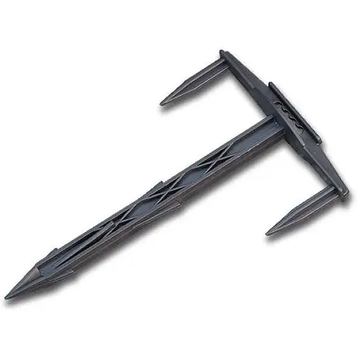 Колышек-трезубец Bradas для крепления агроткани 17/10 см ATS1710 - фото 1