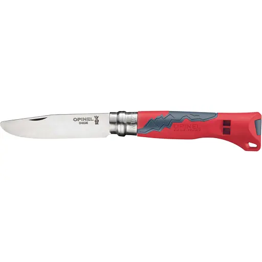 Нож Opinel №7 VRI Inox Outdoor Junior красный