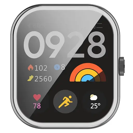 Захисний чохол Tamister для смартгодинника Redmi Watch 4 сріблястий - фото 5