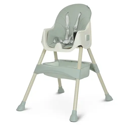 Стульчик для кормления M 4136-2 Olive, cкладной, 5-ти точечный, экокожа - фото 5