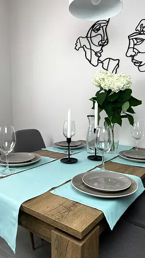 Комплект Доріжка водовідштовхувальна Тіффані однотон 240х40 см 4 шт. - фото 3