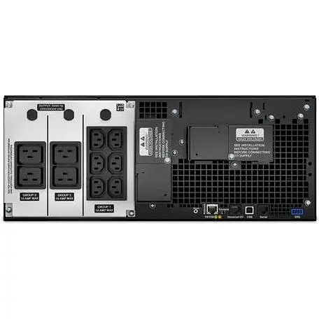 Джерело безперебійного живлення APC Smart-UPS Online 6000VA/6000W, RM 3U, LCD, USB, RS232, 6x13, 4xC19 - фото 2