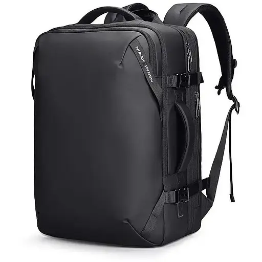 Рюкзак Mark Ryden MR9993KR с расширением и ортопедической спинкой Черный - фото 1