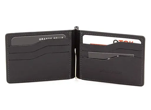 Чоловічий шкіряний гаманець Grande Pelle acs0029491 - фото 2