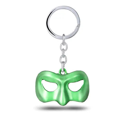 Брелок у вигляді маски Зеленого Фонаря.690 - фото 1