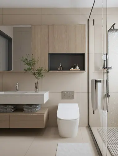 Полка-ниша для ванной комнаты Mixxus Premium NICHE-0102 BLACK из нержавеющей стали SUS304 (MI6680) - фото 5