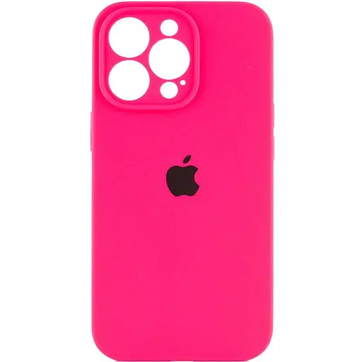 Чехол Epik Silicone Case Full Camera Protective AA для Apple iPhone 13 Pro Max 6.7 Розовый/Barbie pink