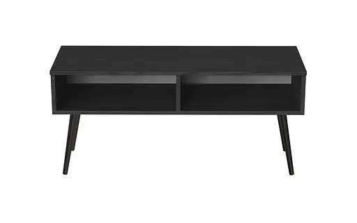 Тумба под ТВ Невада Ferrum-decor 45x100x38 Черный металл ДСП Сосна Кембра 16 мм (FRD-106720) - фото 5