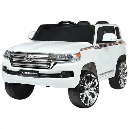 Электромобиль детский Bambi Джип Racer Toyota Land Cruiser JJ2022EBLR-1 Белый