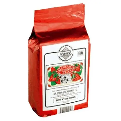 Чай зелений Mlesna Полуниця з вершками пакет з фольги 500 г - фото 1