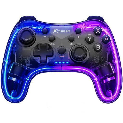 Геймпад Xtrike Me GP-52 беспроводной Bluetooth RGB PS4/IOS/Android/PC/Nintendo - фото 4