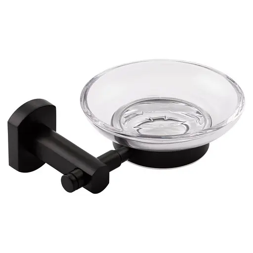 Мыльница Qtap Liberty BLM 1159, Черный матовый - фото 1