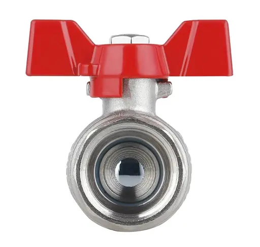 Кран кульовий Thermo Alliance Forte 1" ВЗ прямий, PN40, метелик SF607W25 - фото 2