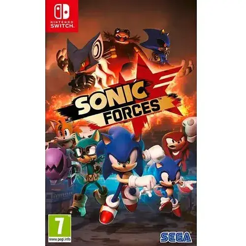 Гра Sonic Forces (ваучер на скачування) (російські субтитри) (Nintendo Switch)
