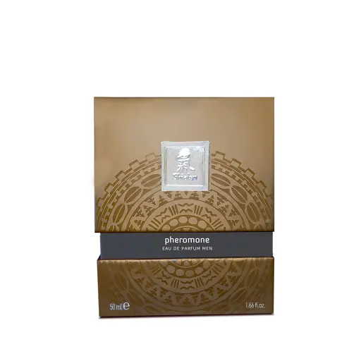 Парфуми чоловічі з феромонами Hot Shiatsu Pheromone Fragrance Men Grey 50 мл - фото 3