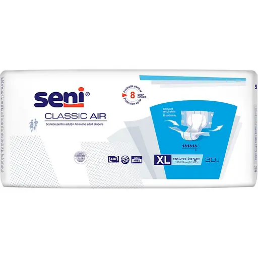 Підгузки для дорослих Seni Classic Air XL 30 шт. - фото 1