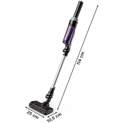 Пилосос Rowenta безпровідний X-Nano Essential 100 Вт фіолетово-чорний (RH1129WO) - фото 3