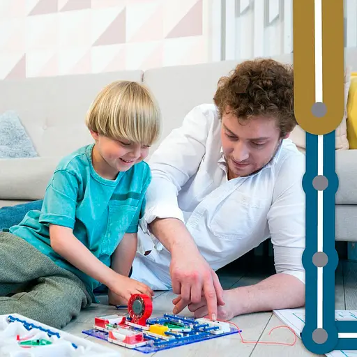 Конструктор DOKA електронний Школа 999+ схем (D70708) - фото 6