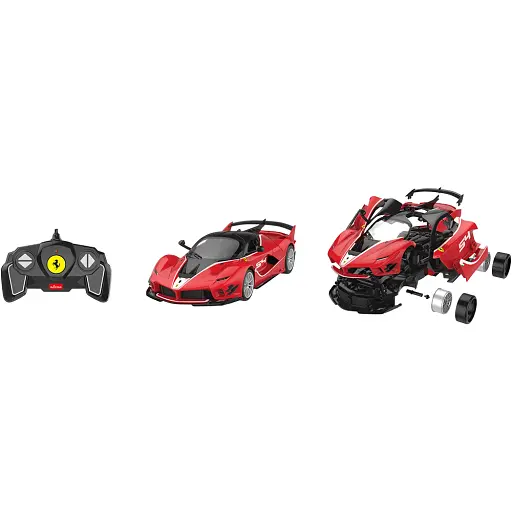 Машинка-конструктор Rastar Ferrari 1:18. Красный - фото 3