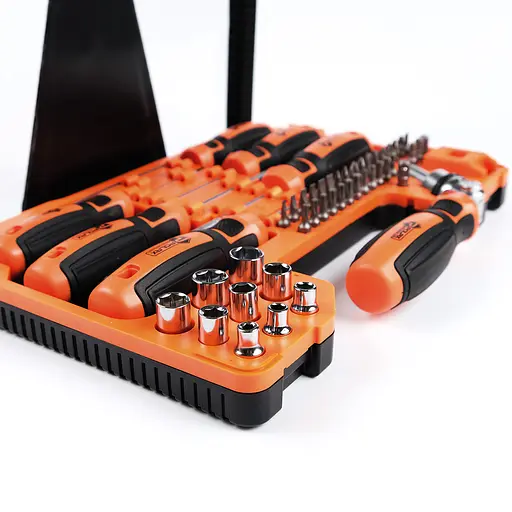 Набір викруток, біт і насадок Polax 51 предмет (51-053) - фото 18