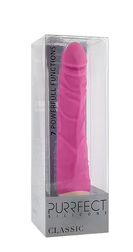 Реалистичный вибратор Dreamtoys Classic 21 см розовый - фото 3