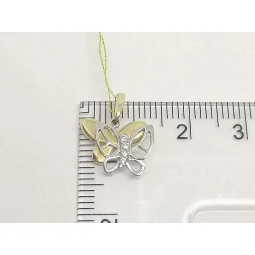 Золотая подвеска Sova jewelry house с фианитами. 3190243 - фото 4