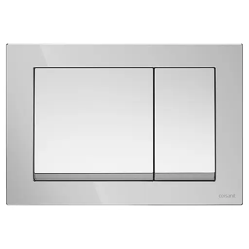 Клавіша змиву Cersanit Enter для встановлення Aqua хром K97-509, Хром - фото 1