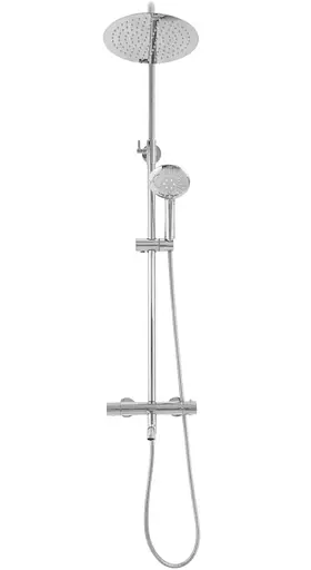 Душовя система Rea Lungo з термостатом та виливом хром REA-P6607, Хром - фото 7