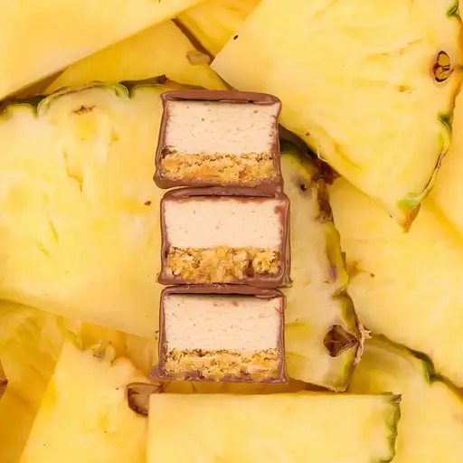 Блок батончиків Spacefood Space Bite Protein Bar, 10*45 грам - Ананас-ваніль - фото 3