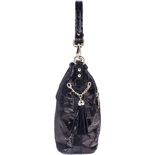 Жіноча сумка Realer P111 чорна - фото 3