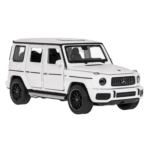 Машинка RASTAR Mercedes AMG G 63 1:32 белый 64110 - фото 2