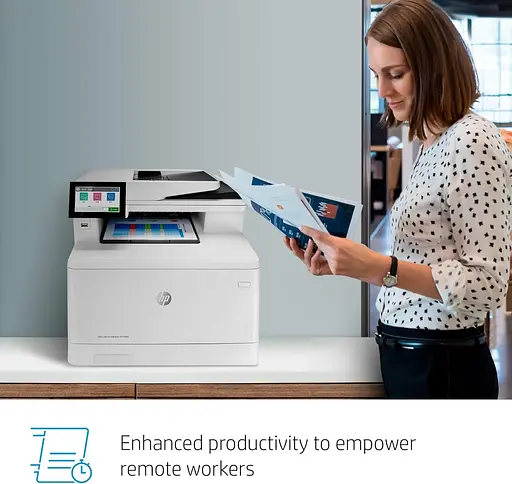HP Багатофункціональний пристрій А4 кольоровий HP Color LaserJet Enterprise M480f - фото 8