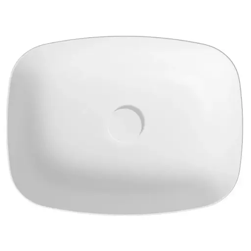 Умивальник на стільницю Cersanit Larga прямокутний 50х38 см Білий матовий K677-016 30412 - фото 2