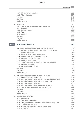 Constitutional and Administrative Law. Palgrave Macmillan Law Masters - фото 7