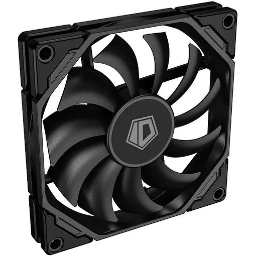 Вентилятор 92 мм ID-Cooling TF-9215 чорний 92x92x15 мм до 2800 об/хв до 35.2 дБ 4-pin PWM гідравлічний підшипник - фото 1