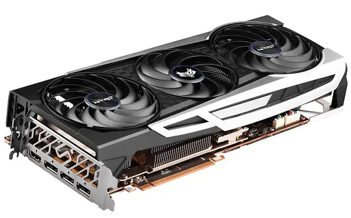 Видеокарта Sapphire AMD Radeon RX 6800 XT 16GB Nitro+ (11304-02-20G) (11304-99-90G) (GDDR6, 256 bit, PCI-E v4.0 x16) Б/у - фото 2