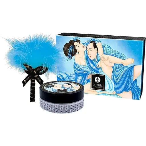 Подарунковий масажний набір Shunga Kissable Massage Powder Coconut Thrills, 2 шт