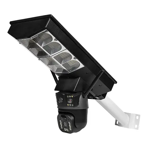 IP PTZ-видеокамера автономная с WiFi, прожектором и солнечной панелью 3Mp+3Mp Light Vision VLC-1030WIA/2C (Lamp+Solar) f=4mm, на аккумуляторных батареях (75-00290)