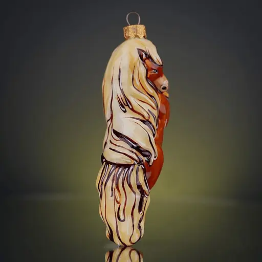 Ялинкова прикраса Різдвяні історії Символ 2026 Буйногривий скло (4820001179941) - фото 2